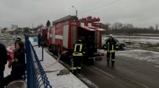 В харьковском модульном городке тушили условный пожар