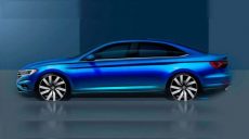 Volkswagen показал профиль новой Jetta
