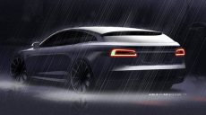 В Сети появились изображения нового универсала на базе Tesla