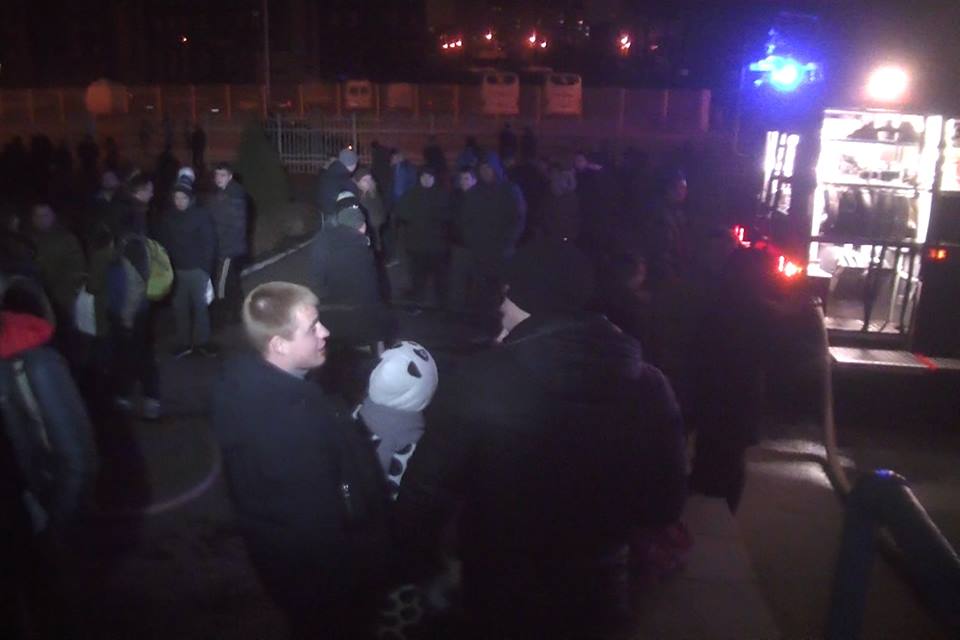 В Харькове горело студенческое общежитие, спасатели эвакуировали 45 человек