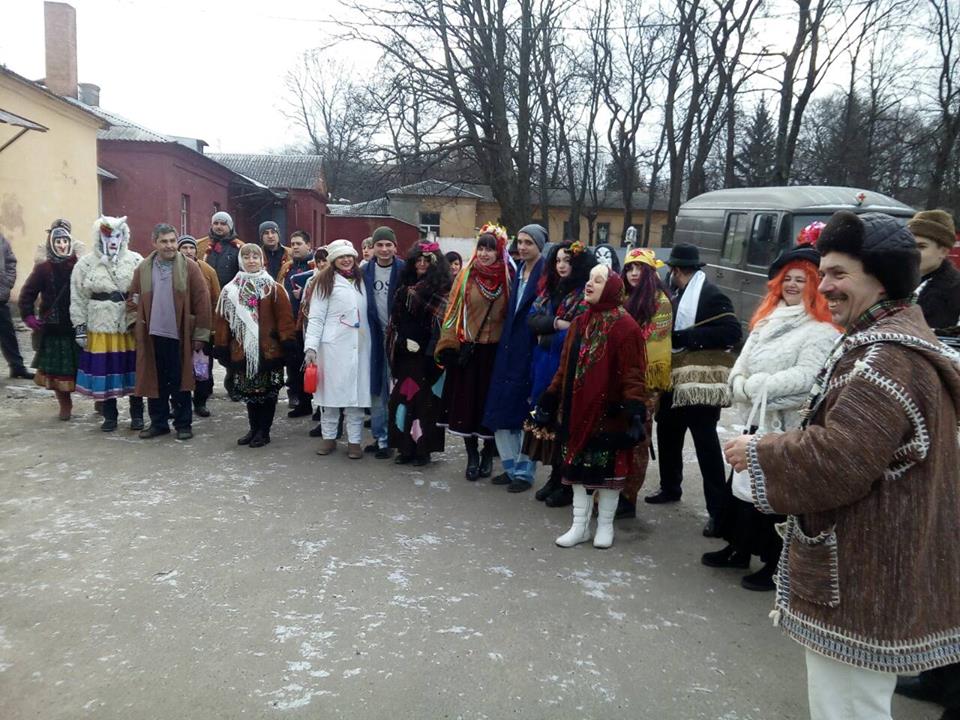 Участники «Вертеп-фест 2018» посетили бойцов в харьковском госпитале