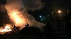 В Кременчуге во время учебно-тренировочного полета упал вертолет, есть жертвы