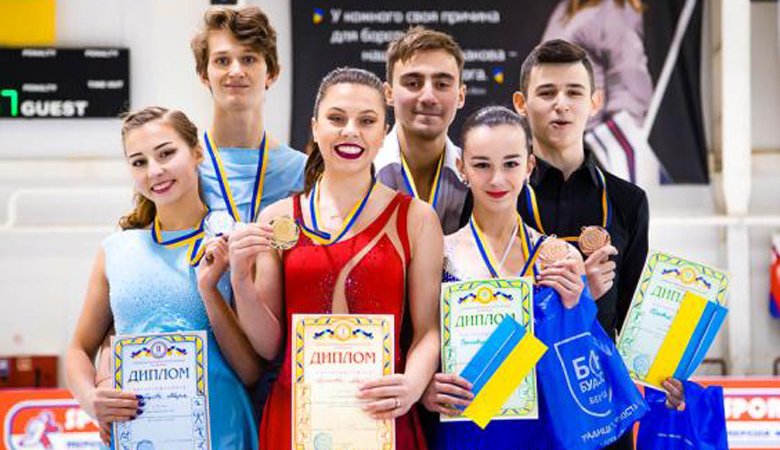 Харьковчане выиграли чемпионат Украины по фигурному катанию среди юниоров