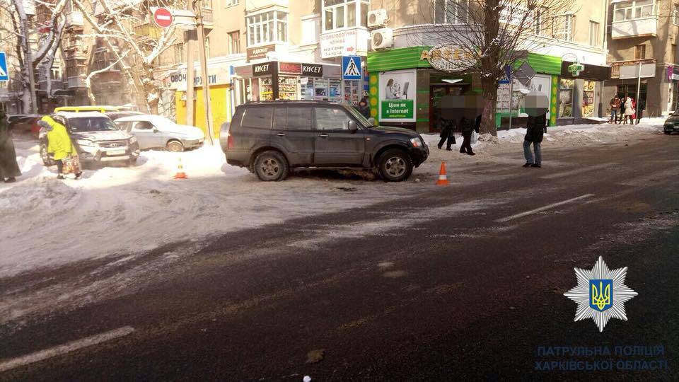 На Пушкинской на пешеходном переходе сбит человек