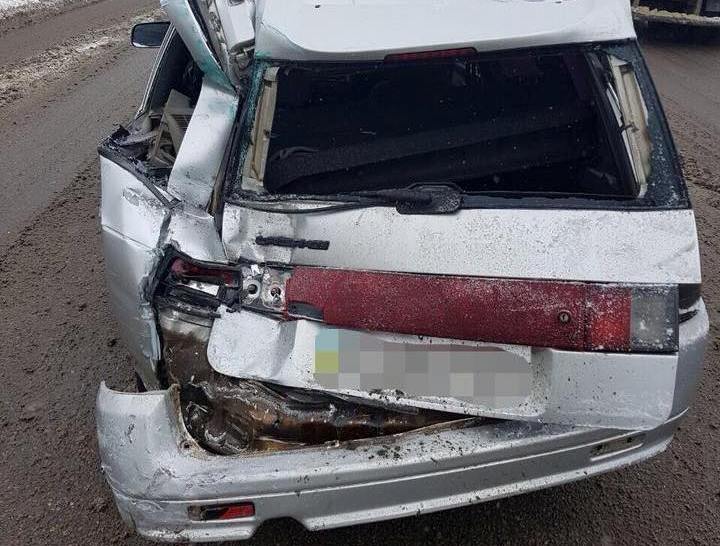 ДТП на перекрестке Гагарина и Озерной: Mercedes влетел в ВАЗ