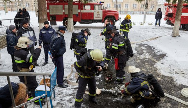 Пожарные провели учения в «Социальном отеле»