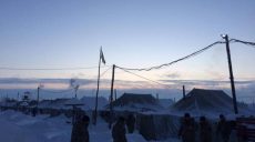 Пожар в палаточном городке 92-й ОМБР