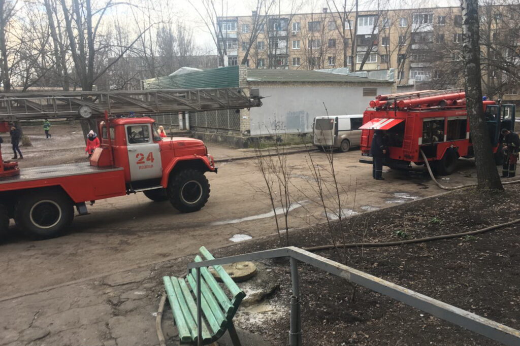 Трое маленьких детей были спасены на Харьковщине