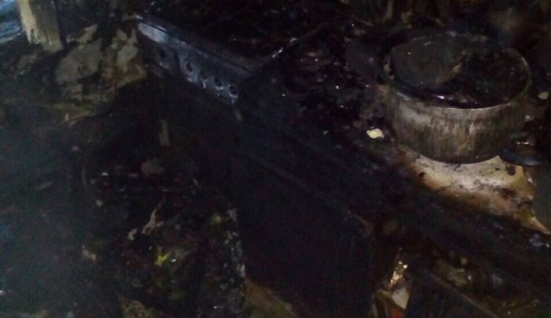 На Героев Сталинграда горела девятиэтажка