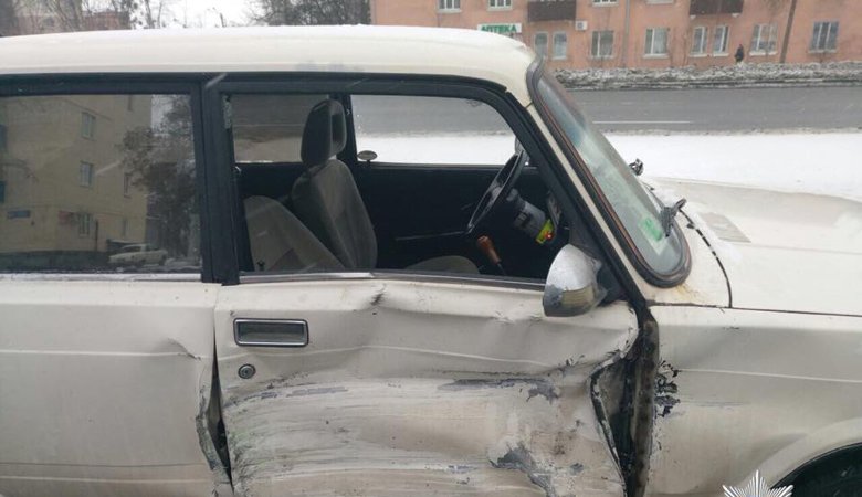 На Гагарина столкнулись два ВАЗа