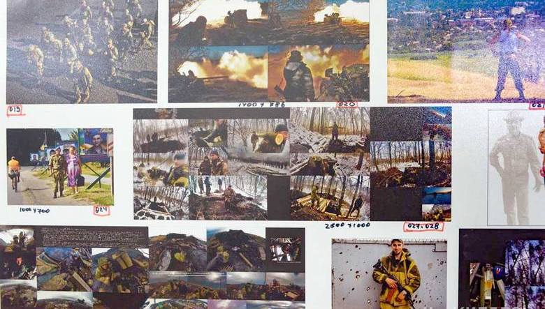 На Южном вокзале открылась выставка «НЕобъявленная война — солдатские фотографии» (ВИДЕО)