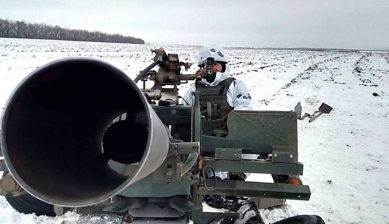 На Донбассе за сутки боевики четыре раза обстреляли позиции ВСУ — штаб АТО