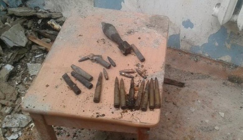 В сгоревшем доме в центре Харькова нашли мину времен Второй мировой