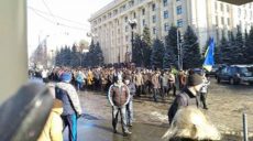 Пенсионеры МВД в Харькове потребовали пересмотреть пенсионную систему