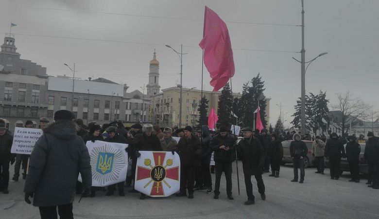 В Харькове пенсионеры МВД добиваются перерасчета пенсий (ФОТО)