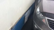 На Московском троллейбус столкнулся с KIA