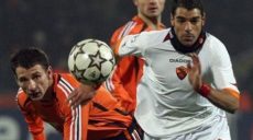 «Шахтер» — «Рома», 1-й тайм 0:1