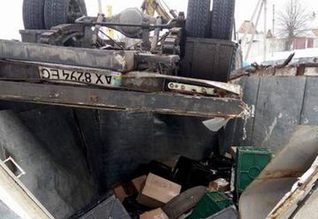 Из-за ДТП перебит газопровод под Харьковом