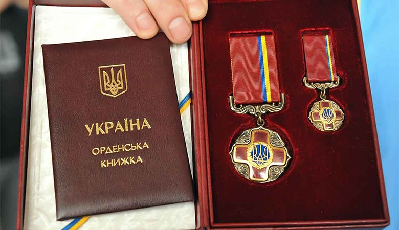 Харьковские воины-«афганцы» награждены орденом «За заслуги»