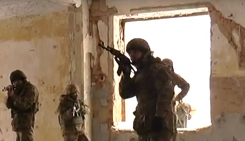 На Харьковщине идут военные учения по британской программе Оrbital (ВИДЕО)