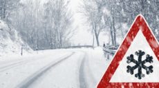 В Харьковской области на дорогах гололед