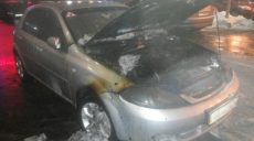 В Слободском районе на парковке сгорел Chevrolet Lacetti (Фото)