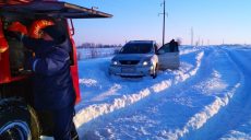 В Харькове — снегопад, ветер и мороз