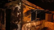 На Тракторостроителей сгорел киоск (Фото)