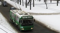Запрещено движение троллейбусов