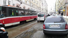 В центре Харькова — заторы и пробки