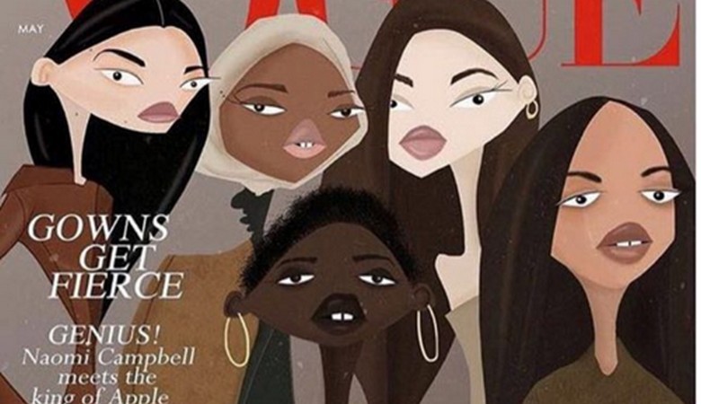 Майскую обложку британского журнала «Vogue» украсит работа харьковчанина (ФОТО)
