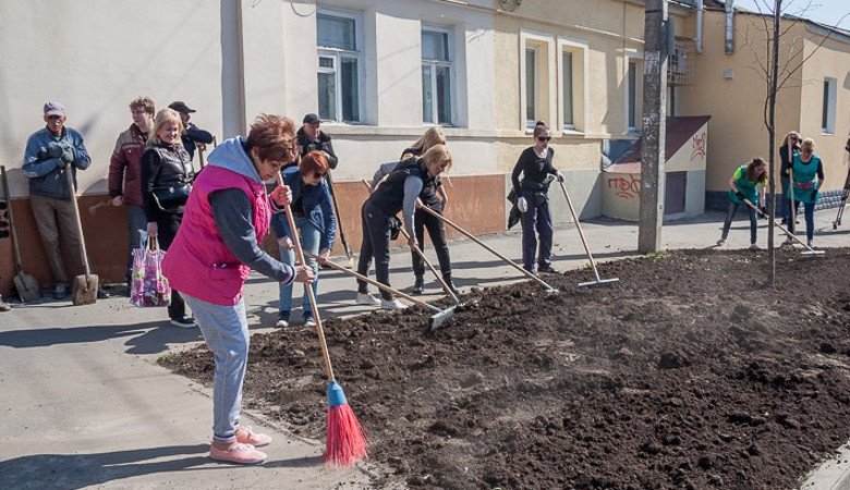 В прошедшем 21 апреля субботнике приняли участие около 30 тысяч харьковчан