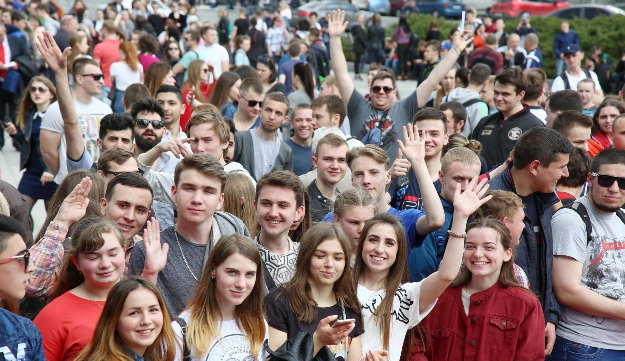 Кубки Лиги чемпионов УЕФА среди мужчин и женщин впервые привезли в Харьков (ВИДЕО)