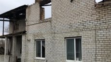 Под Харьковом сгорел двухэтажный особняк (Фото)