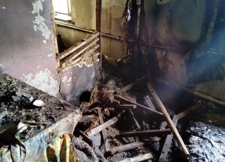 В Балаклее на пожаре погиб человек