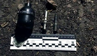 На Харьковщине на детской площадке найдена граната