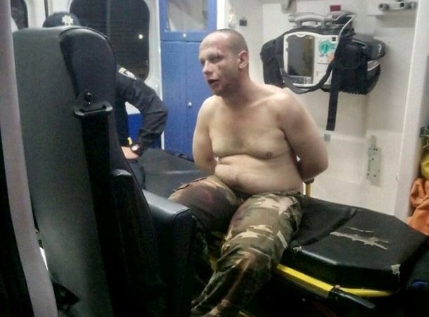 Пьяный военный в киевском парке использовал в драке гранату (Фото)