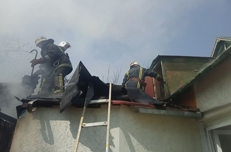 На Челюскинцев в частном домовладении произошел пожар