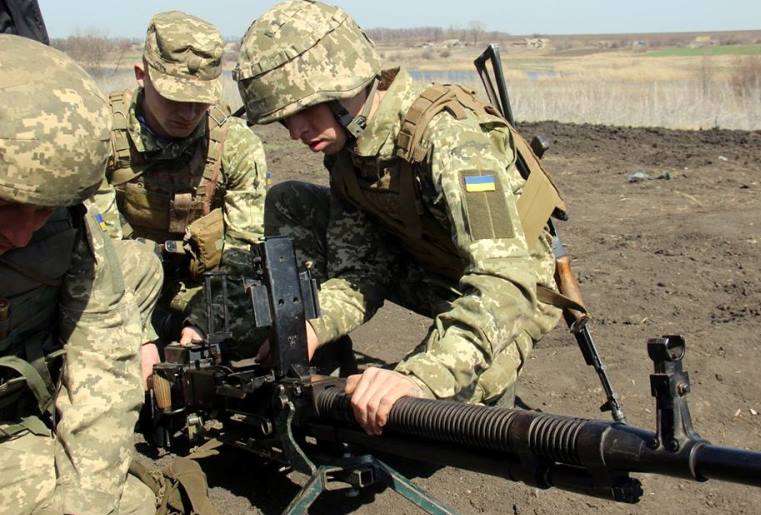 Ситуация в зоне АТО: ранен украинский военнослужащий
