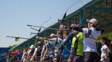На стрельбище культурно-спортивного центра «Коммунар» состоялись всеукраинские соревнования по стрельбе из лука (видео)