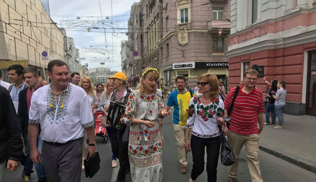 Парад вышиванок в Харькове (фоторепортаж)