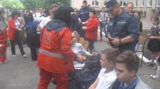 В туалете школы №3 распылили неизвестный газ, дети попали в больницу (видео)