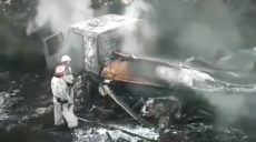 ДТП на трассе Харьков-Симферополь: сгорели две машины, есть жертвы