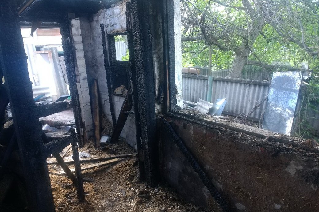 В Харьковской области во время пожара погибли двое