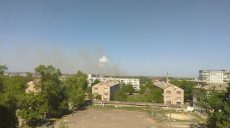 Из-за пожара в Балаклеи уже эвакуировали около полторы тысячи людей