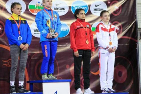 Харьковчанка заняла 2 место на чемпионате Европы по борьбе среди кадетов