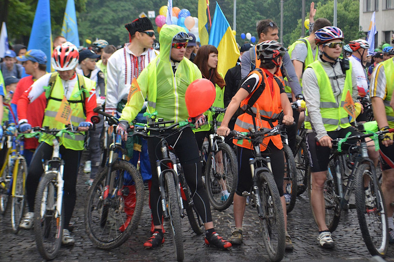 В Харькове прошел традиционный XIII Велодень (фоторепортаж)