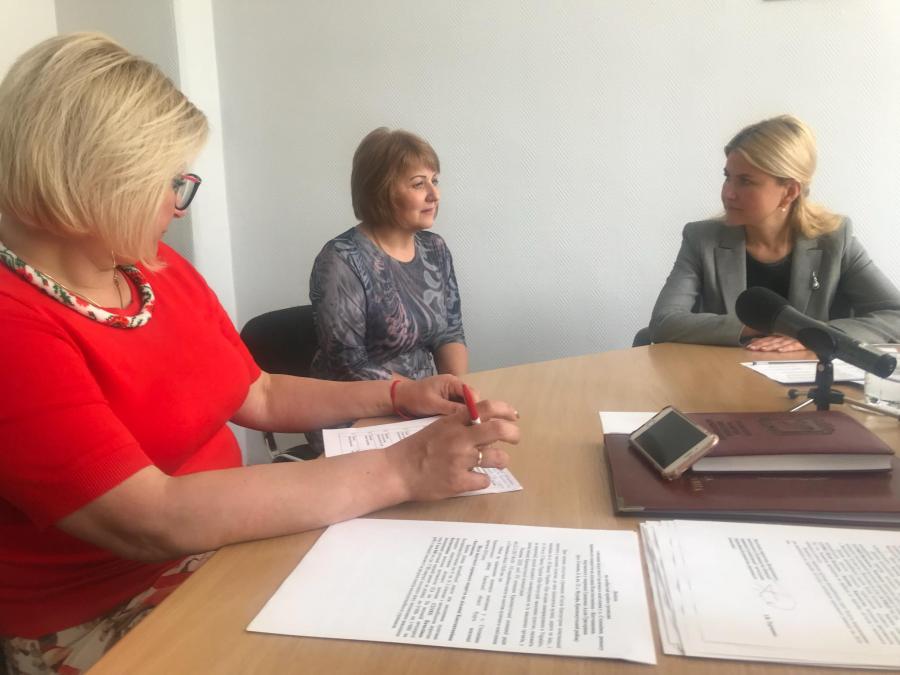 Светличная провела прием граждан в Харьковской дирекции «Укрпочты»