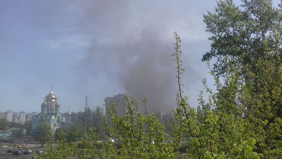 На Салтовке горел швейный цех