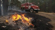 Пожар в лесу на Харьковщине охватил 10 га, его тушили 11 часов — ГСЧС